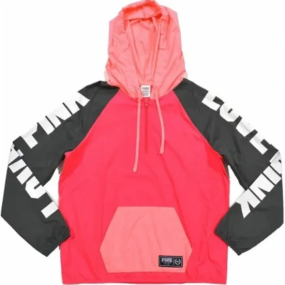 NWT Victoria’s Secret PINK Anorak Windbreaker Jacket | Size XS/S - Picture 5 of 15